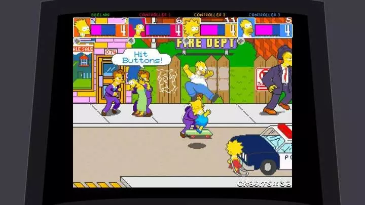 Los Simpsons Arcade