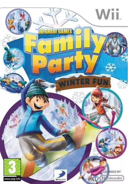 Carátula de Family Party: 30 Games Winter