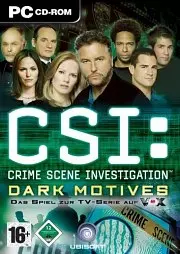 Carátula de CSI: Oscuras Intenciones - PC