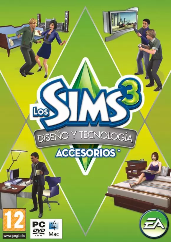Carátula de Los Sims 3: Diseño y Tecnología