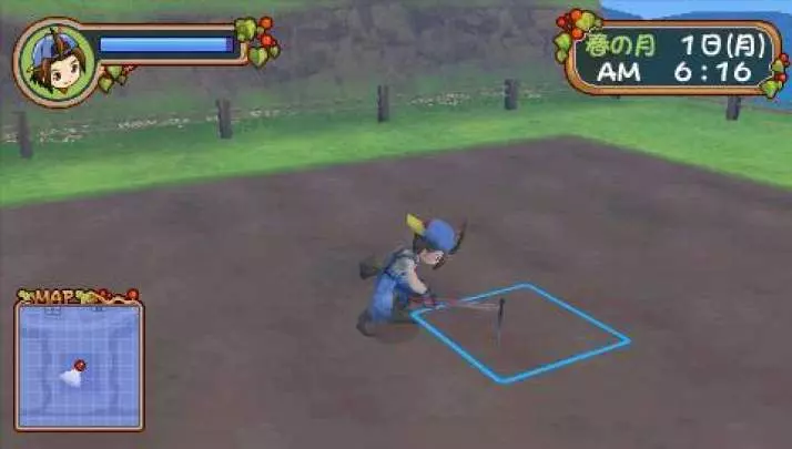 Harvest Moon Hero of Leaf Valley - PSP