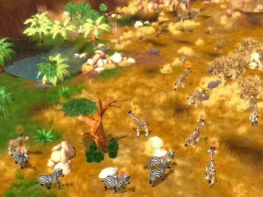 Wildlife Camp in the Heart of Africa