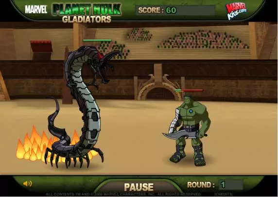 Planet Hulk Gladiators