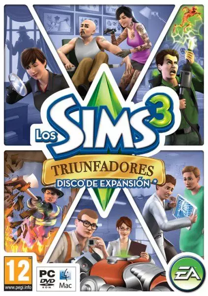 Carátula de Los Sims 3: Triunfadores