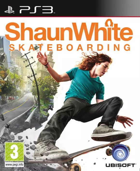 Carátula de Shaun White Skateboarding