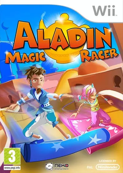 Carátula de Aladin Magic Racer