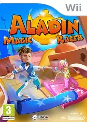 Carátula de Aladin Magic Racer - Wii