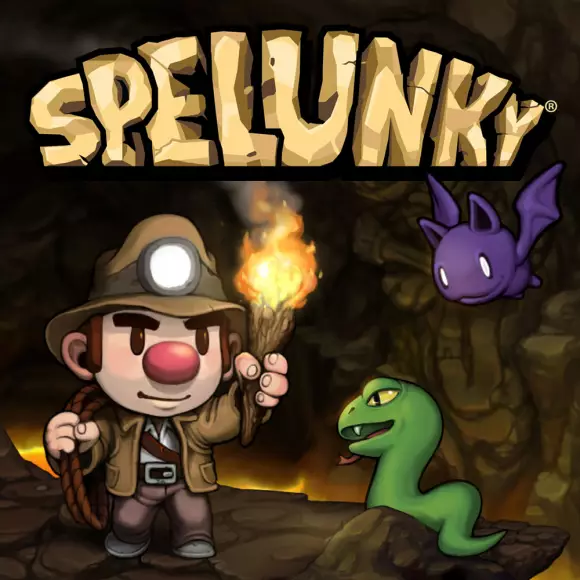Carátula de Spelunky