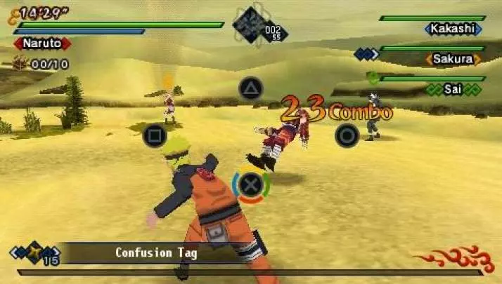 Naruto Shippuden Kizuna Drive - PSP