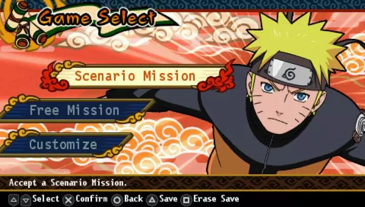 Naruto Shippuden Kizuna Drive - PSP