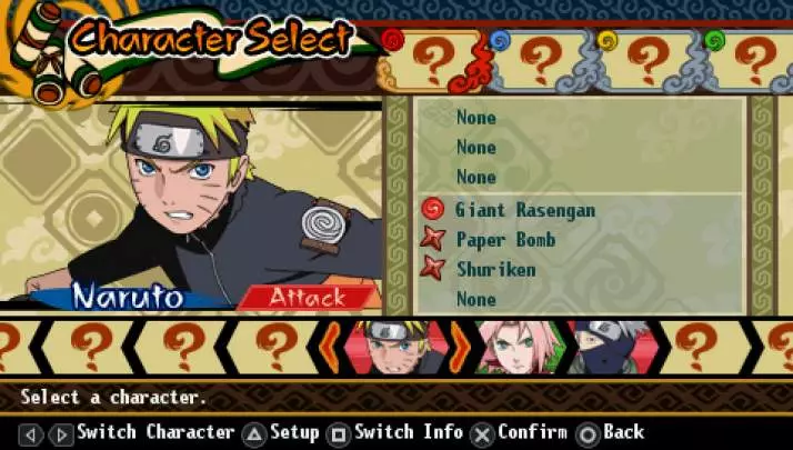 Naruto Shippuden Kizuna Drive - PSP