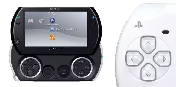PSP GO en la imagen PSP GO en la imagen