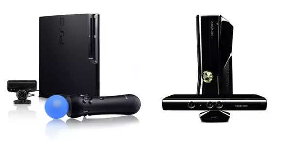 PlayStation Move y Kinect en la imagen PlayStation Move y Kinect en la imagen