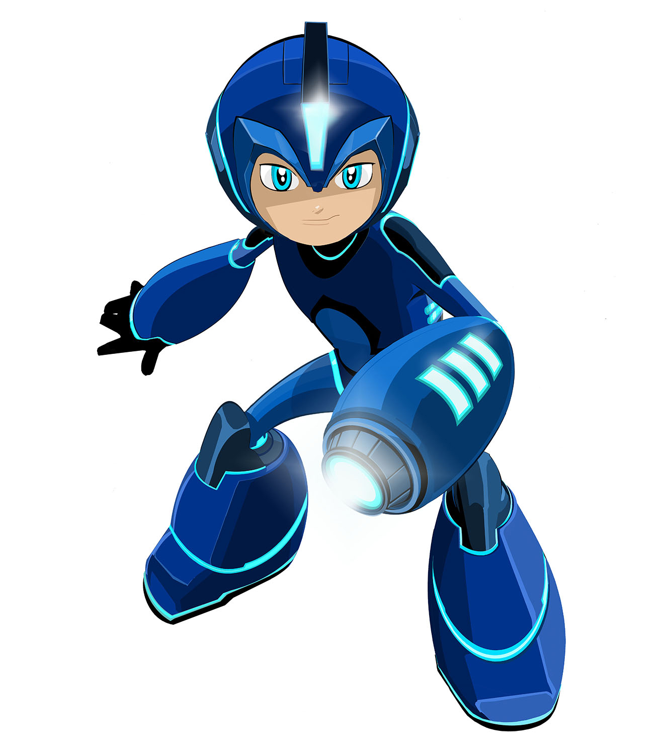 El diseño de Mega Man en su nueva serie animada incendia la red