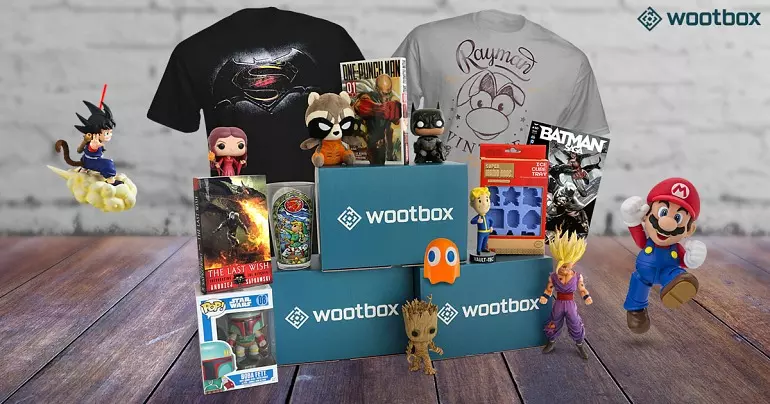Wootbox con lo mejor del universo geek : videojuegos, manga, series, películas de ciencia ficción y fantasía, etc. ¡Cada mes una temática con regalos sorpresa! Wootbox con lo mejor del universo geek : videojuegos, manga, series, películas de ciencia ficción y fantasía, etc. ¡Cada mes una temática con regalos sorpresa!