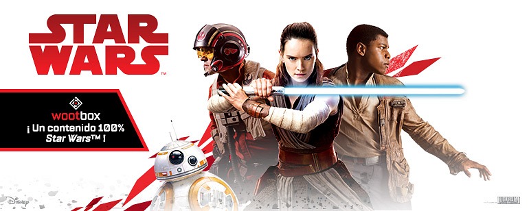 Wootbox: ¡Caja de contenido 100% Star Wars! Wootbox: ¡Caja de contenido 100% Star Wars!