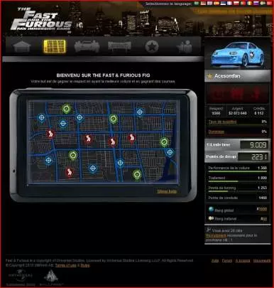 The Fast and the Furious - Web