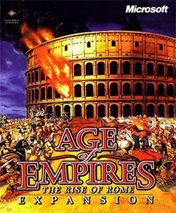 Carátula de Age of Empires: The Rise of Rome
