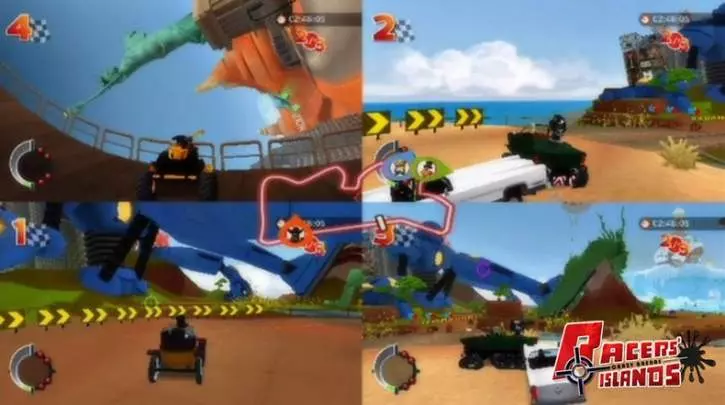 Racers' Islands: Crazy Racers