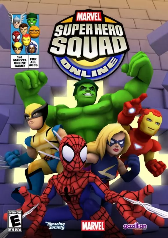 Carátula de Super Hero Squad Online