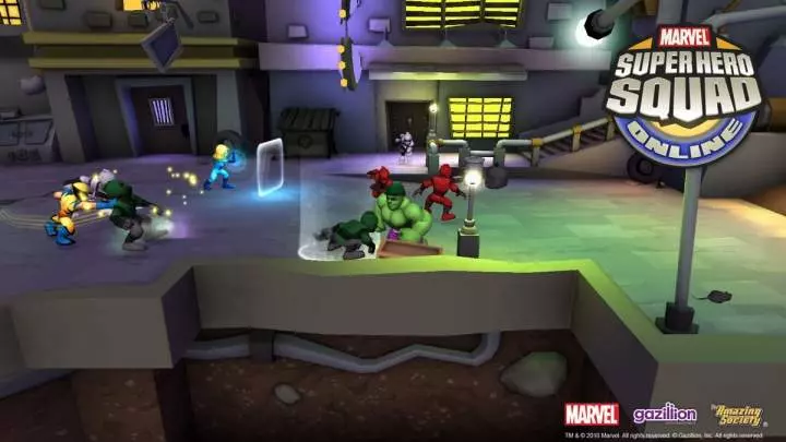 Super Hero Squad Online