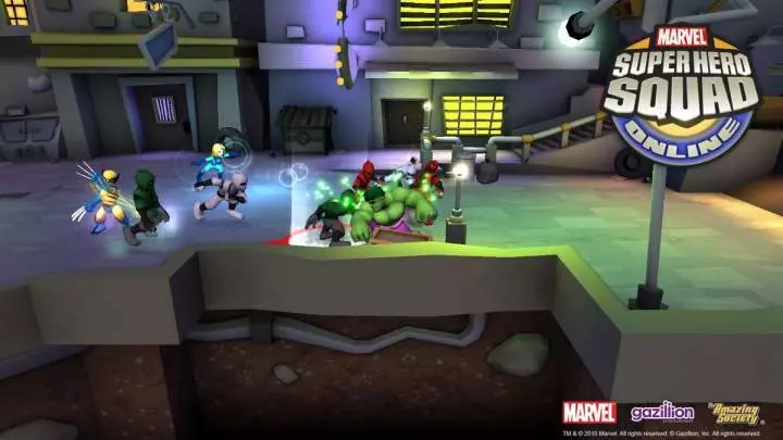 Super Hero Squad Online