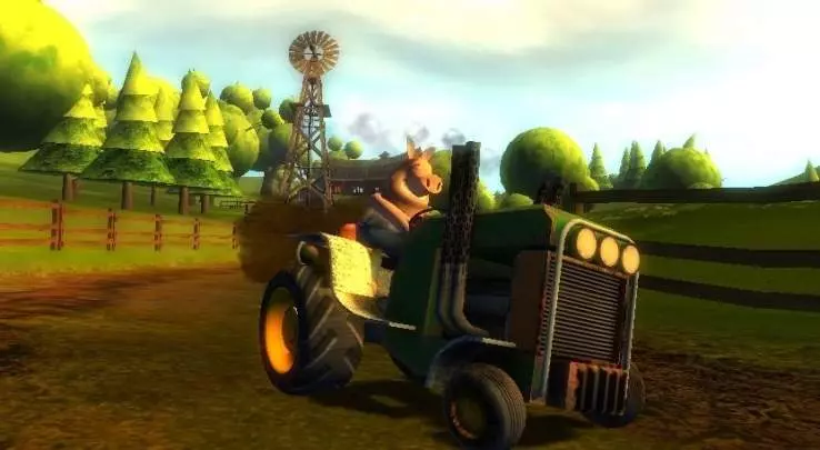 Calvin Tucker's Redneck: Farm Animal Racing Tournament