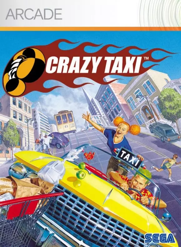 Carátula de Crazy Taxi
