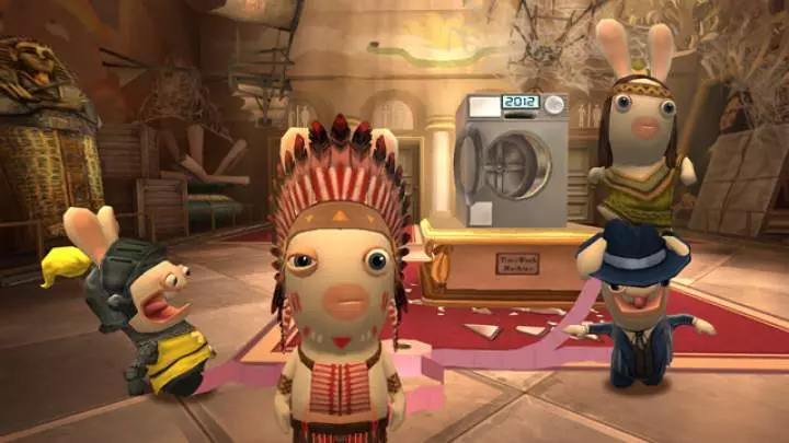 Raving Rabbids Regreso al Pasado