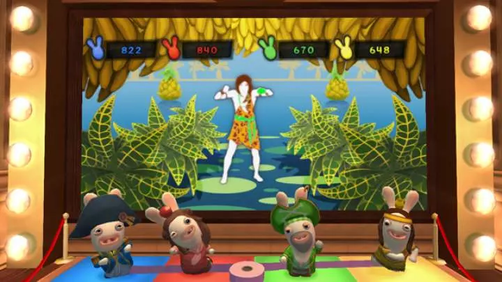 Raving Rabbids Regreso al Pasado