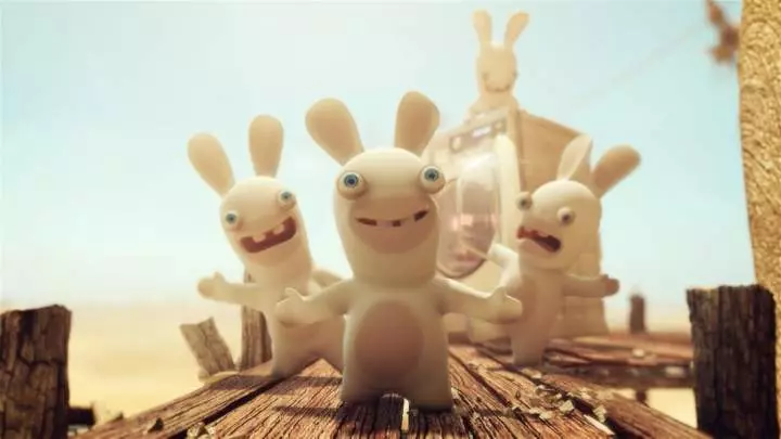 Raving Rabbids Regreso al Pasado