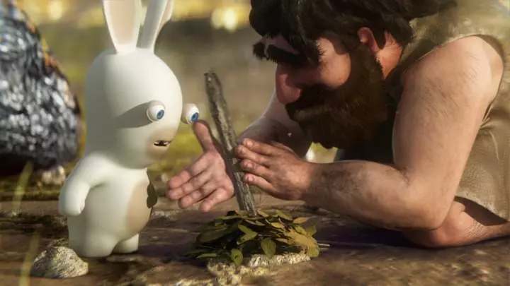 Raving Rabbids Regreso al Pasado - Wii