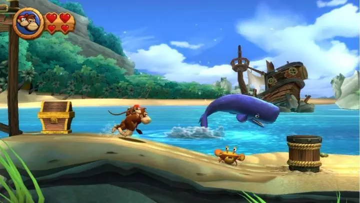 Donkey Kong Country Returns - Wii
