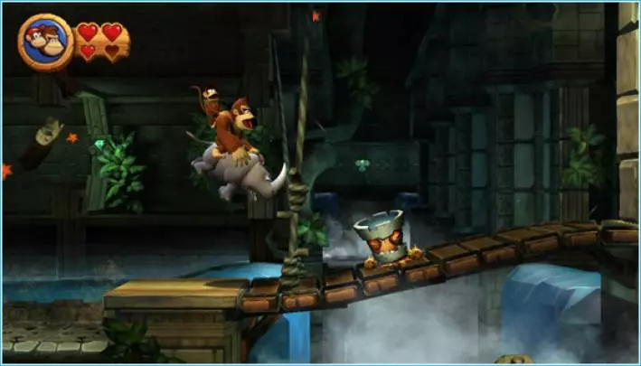 Donkey Kong Country Returns - Wii