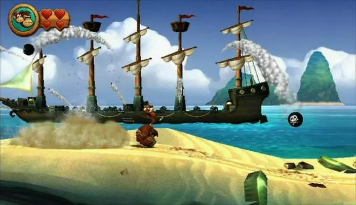 Donkey Kong Country Returns - Wii