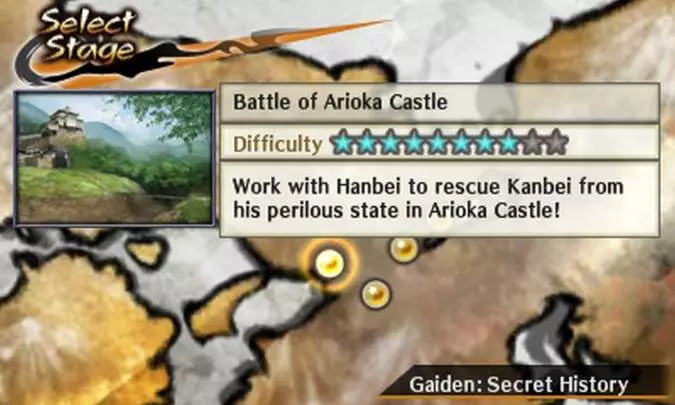 Samurai Warriors Chronicles - 3DS