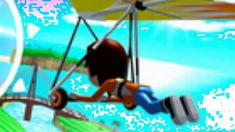PilotWings Resort: Gameplay: Paseo en Ala Delta
