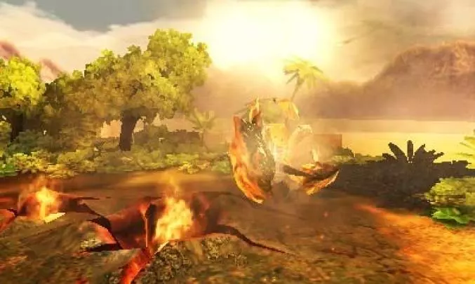 Combate de Gigantes Dinosaurios - 3DS