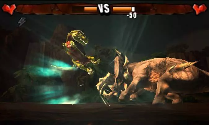 Combate de Gigantes Dinosaurios - 3DS