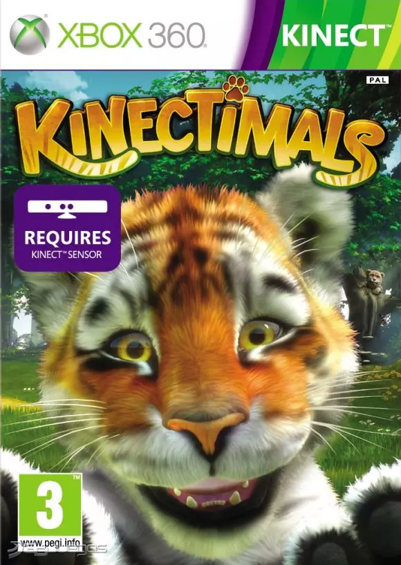 Carátula de Kinectimals