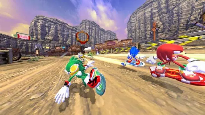 Sonic Free Riders