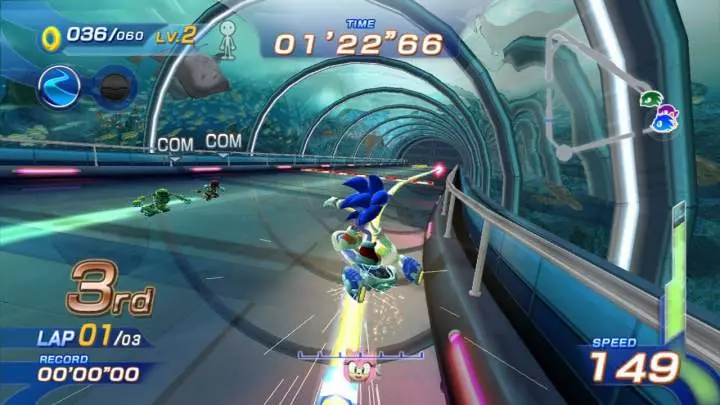 Sonic Free Riders