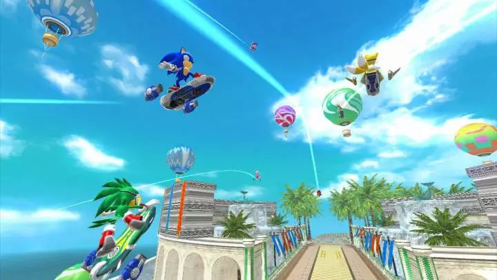Sonic Free Riders