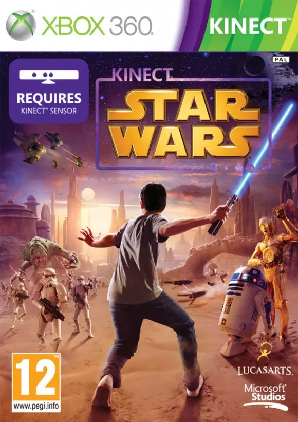 Carátula de Star Wars Kinect