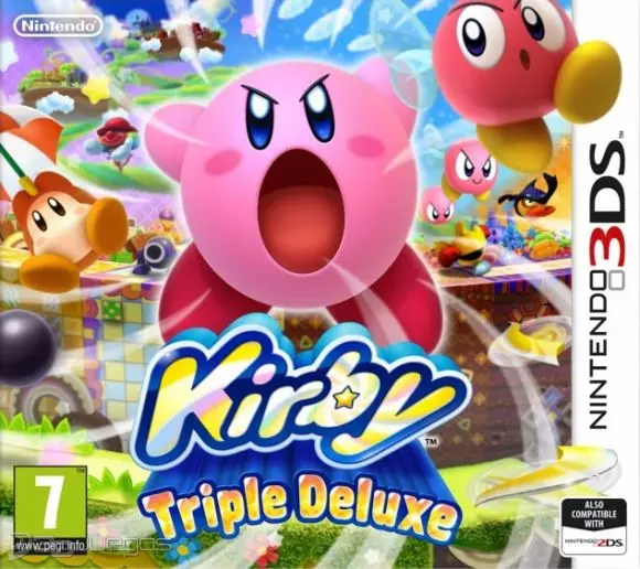 Carátula de Kirby: Triple Deluxe