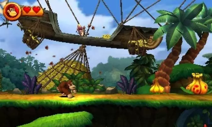 Donkey Kong Country 3D - 3DS