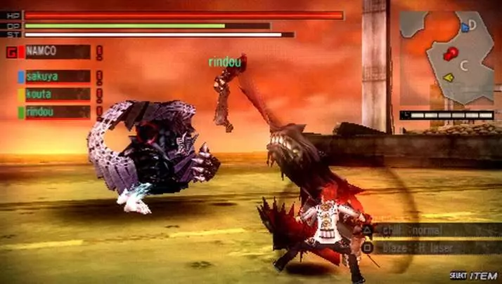 God Eater Burst - PSP