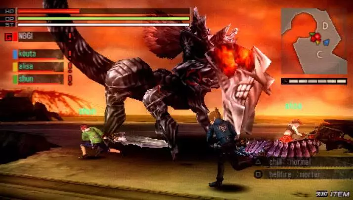 God Eater Burst - PSP