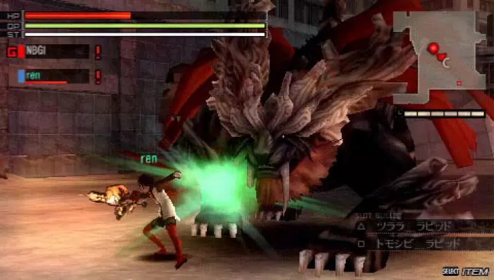 God Eater Burst - PSP