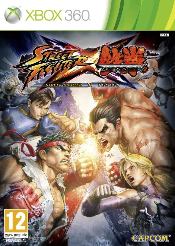 Carátula de Street Fighter X Tekken